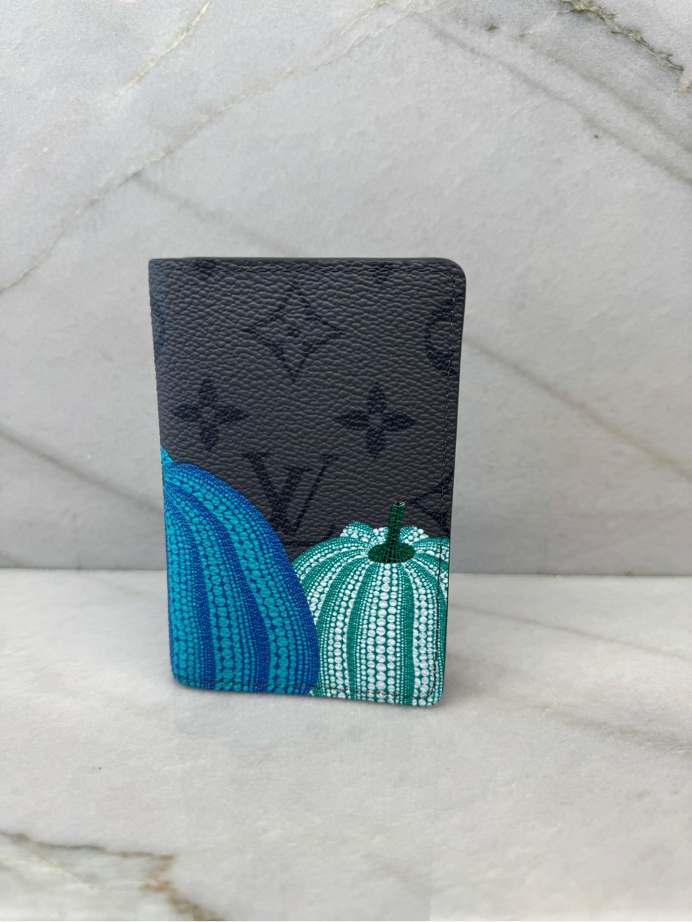 Louis Vuitton x Yayoi Kusama Reverse Eclipse Monogram Pumpkin Card Holder